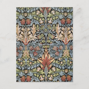 Snakeshead Design von William Morris Postkarte
