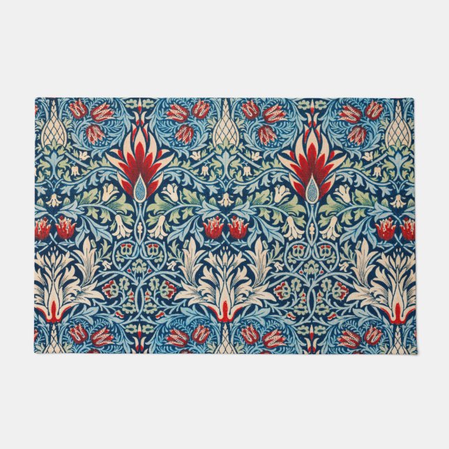 Snakeshead, William Morris Fußmatte (Vorderseite)