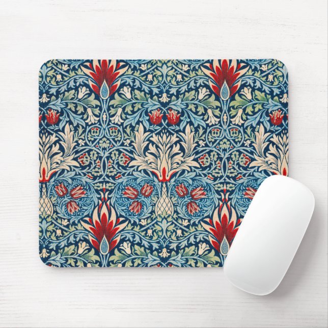 Snakeshead, William Morris Mousepad (Mit Mouse)
