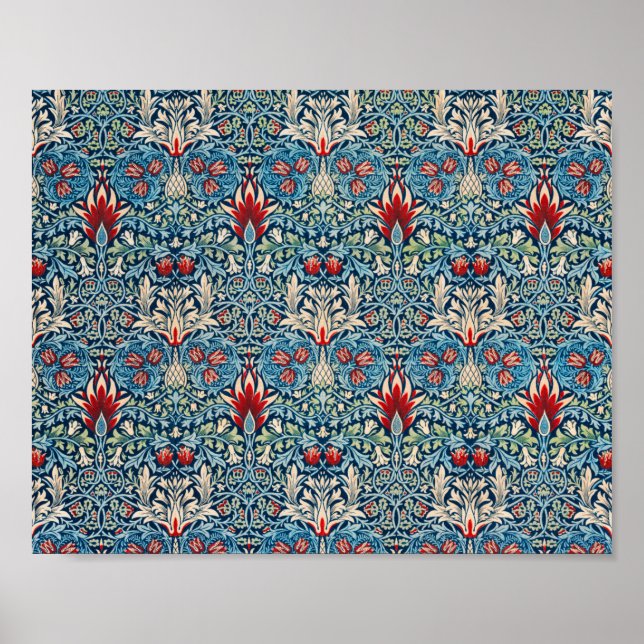 Snakeshead, William Morris Poster (Vorne)