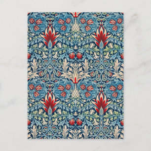Snakeshead, William Morris Postkarte