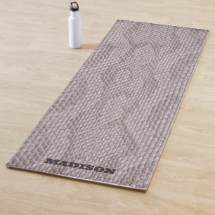 Snakeskin Beige Yoga Mat Yogamatte