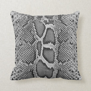 Snakeskin Entwurf, Schlangen-Haut-Druck-Muster Kissen