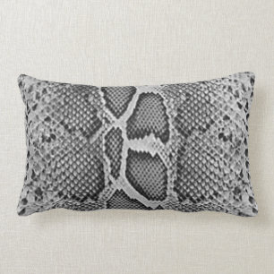 Snakeskin Entwurf, Schlangen-Haut-Druck-Muster Lendenkissen