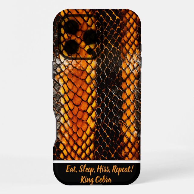Snakeskin erschaffen komplexe Muster iPhone Hülle (Rückseite)