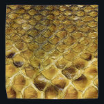 Snakeskin Kopftuch<br><div class="desc">Reiche Farbe und dekorative wilde Tarnung kopieren Markierungen von snakeskin.</div>