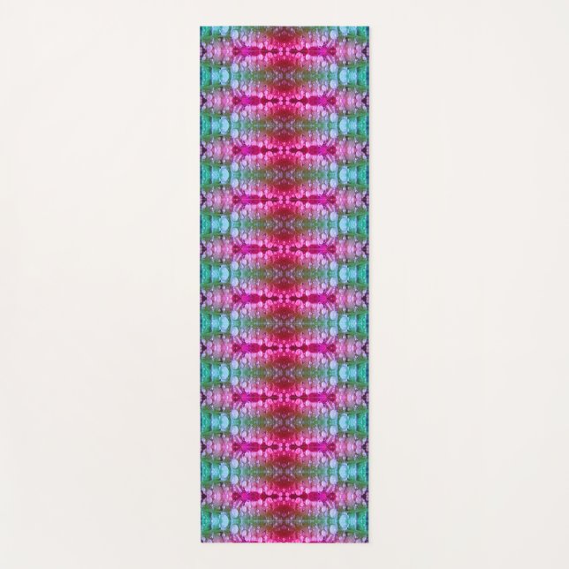 Snakeskin Miami Yogamatte (Vorderseite)