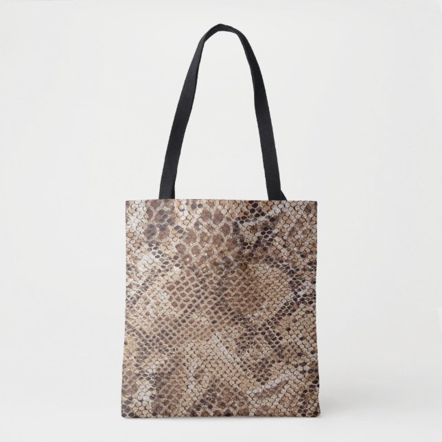 Snakeskin Python Schlange Printwerbung (Vorderseite)