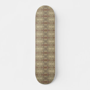 Snakeskin Textile Grunge Skateboard Deck