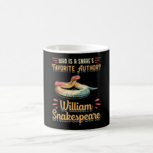 Snakespeare Cobra Snake Reptile Animal Funny Gesch Kaffeetasse