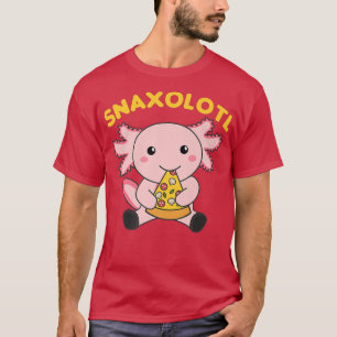 Snaolotl Aolotl Lovers Niedlicher Tiere Pizza Aolo T-Shirt