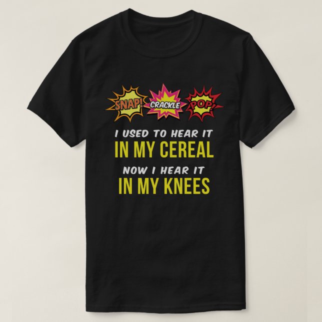 Snap Crackle Pop Tshirt (Design vorne)