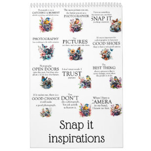 Snap it inspiriert kalender
