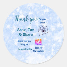 Snap-Tag teilen soziale Medien q oder Code-Glitzer