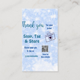 Snap-Tag teilen soziale Medien q oder Code-Glitzer Visitenkarte