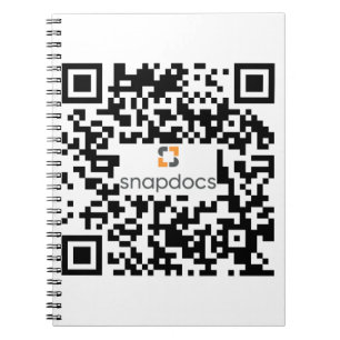 snapdocs qr-Code Notizblock