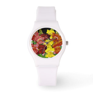 Snapdragon Vintag Seed Packet Armbanduhr