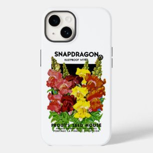 Snapdragon Vintag Seed Packet Case-Mate iPhone Ca 14 Hülle