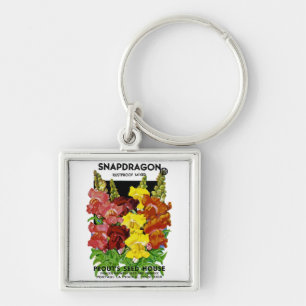 Snapdragon Vintag Seed Packet Schlüsselanhänger