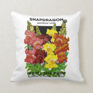 Snapdragon Vintages Samen-Paket Kissen