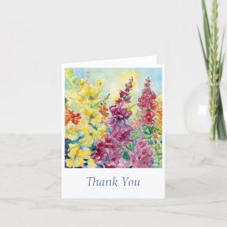 Snapdragons Danke-Card Dankeskarte