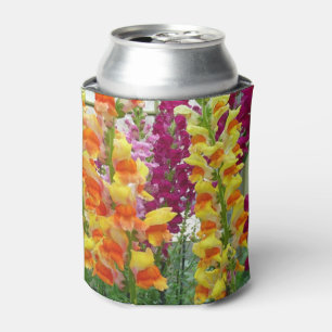 Snapdragons farbenfrohe Blüte Dosenkühler