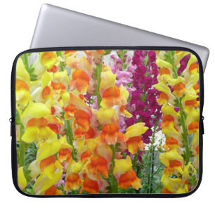 Snapdragons farbenfrohe Blüte Laptopschutzhülle