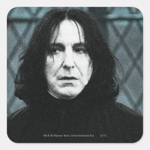 Snape 1 quadratischer aufkleber