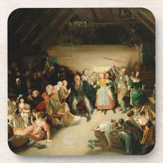 Snapp Apple Nacht Untersetzer (Vorderseite)