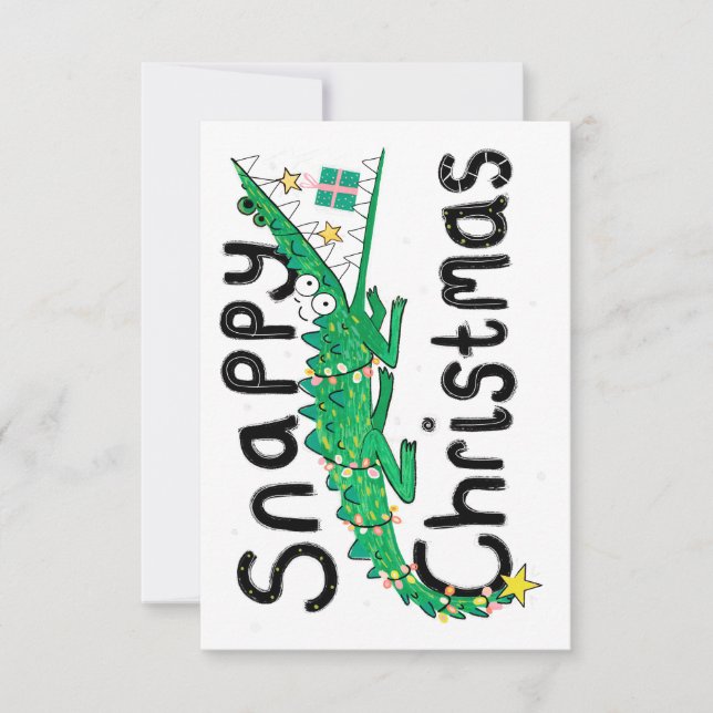 Snappy Christmas Card Karte (Vorderseite)