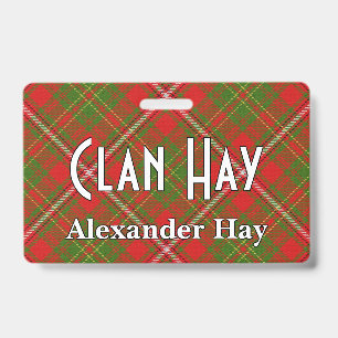 Snappy Clan Hay Tartan Ausweis