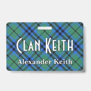 Snappy Clan Keith Tartan Ausweis