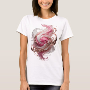 Snappy Silver ABSTRACTE KUNST Abstrakte Gestaltung T-Shirt