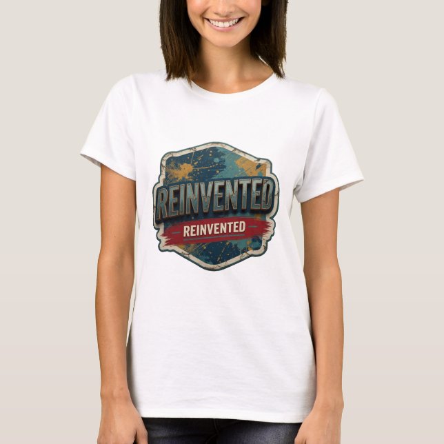 Snappy Silver REINVENTED Statement T-Shirt (Vorderseite)
