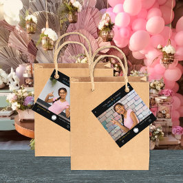 Snapshot Birthday Foto Vielen Dank für Ihre Unters Geschenkanhänger