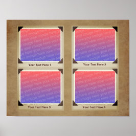 Snapshot Frame Erstellen Sie Ihr eigenes Foto Poster