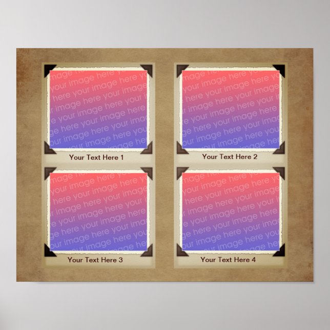 Snapshot Frame Erstellen Sie Ihr eigenes Foto Poster (Vorne)