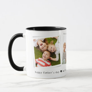 Snapshots 3 Foto Happy Vatertag Tasse
