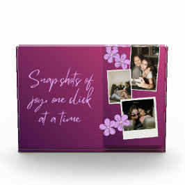Snapshots of Joy Custom Photo Collage Block