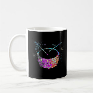 Snare Drum Instrument Silhouette Kaffeetasse