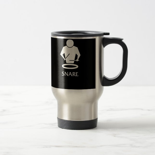 SNARE DRUM LATTE TASSE (Rechts)