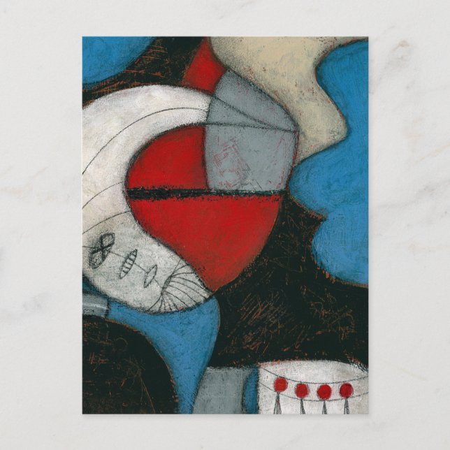 Snare Drum Postcard Postkarte (Vorderseite)