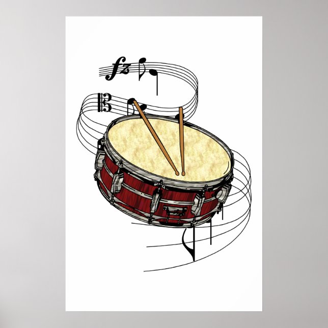 Snare Drum Poster (Vorne)