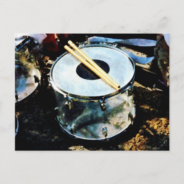 Snare Drum Postkarte (Vorderseite)