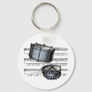 Snare Drums musical 05 B Schlüsselanhänger