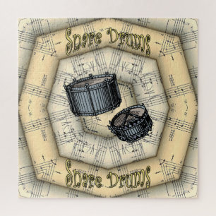 Snare Drums ~ Strange Musical Design ~ Unique ~ Puzzle