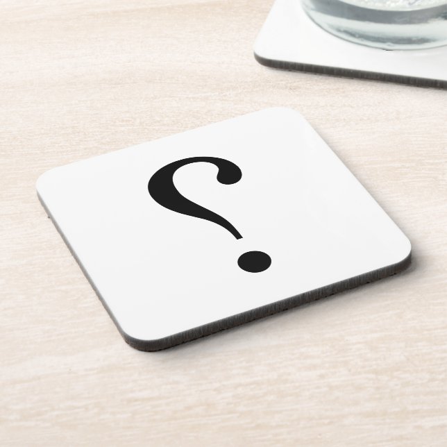 sNARK mARK {ironicon} Getränkeuntersetzer (Linke Seite)