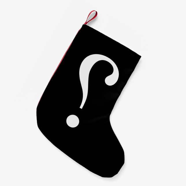sNARK mARK {ironicon} Kleiner Weihnachtsstrumpf (Vorderansicht (hängend))