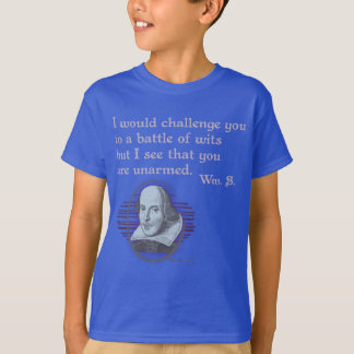 Snark Shakespeare unbewaffneter Esprit T-Shirt