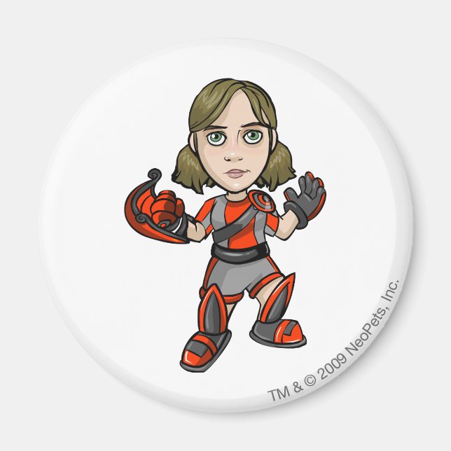 Snarkie Virtupets Space Station Personal Player Magnet (Vorne)